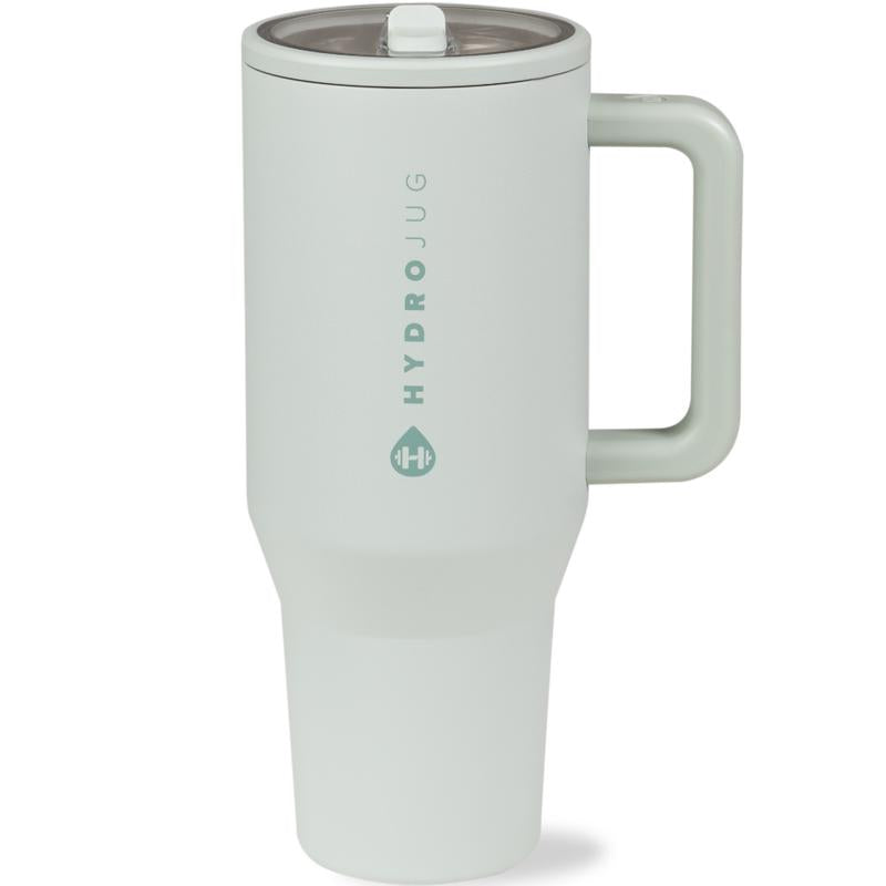 HydroJug Traveler | Leak-Proof Insulated Tumbler with Flip Straw & Cup Holder Fit Flasks Lid