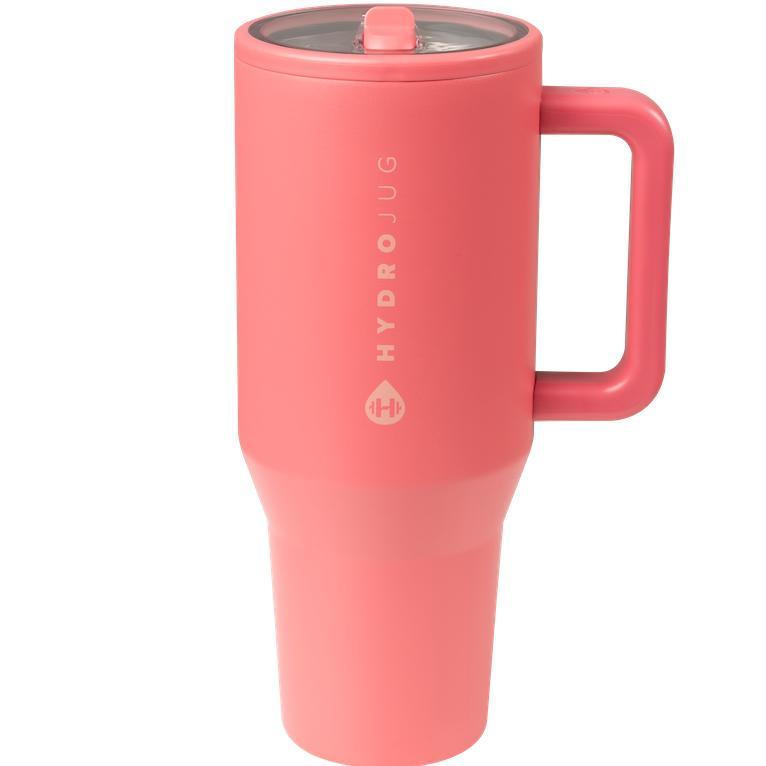 HydroJug Traveler | Leak-Proof Insulated Tumbler with Flip Straw & Cup Holder Fit Flasks Lid